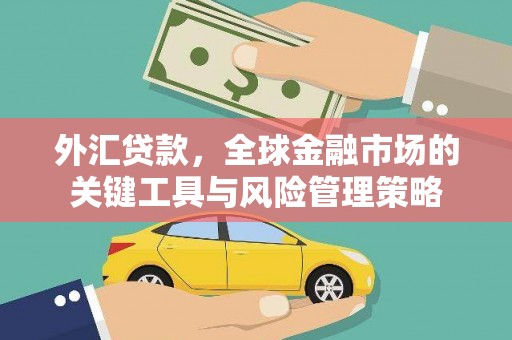 咸安外汇贷款，全球金融市场的关键工具与风险管理策略