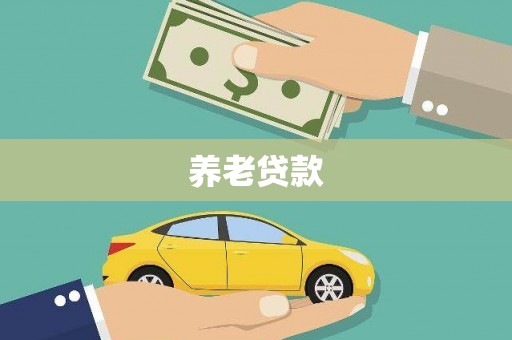咸安养老贷款